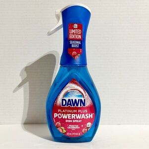 Dawn Powerwash Dish Spray Frosted Cranberry 16oz Bottle LIMITED EDITION NEW
